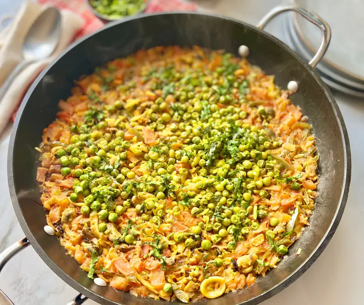 Paella de mariscos