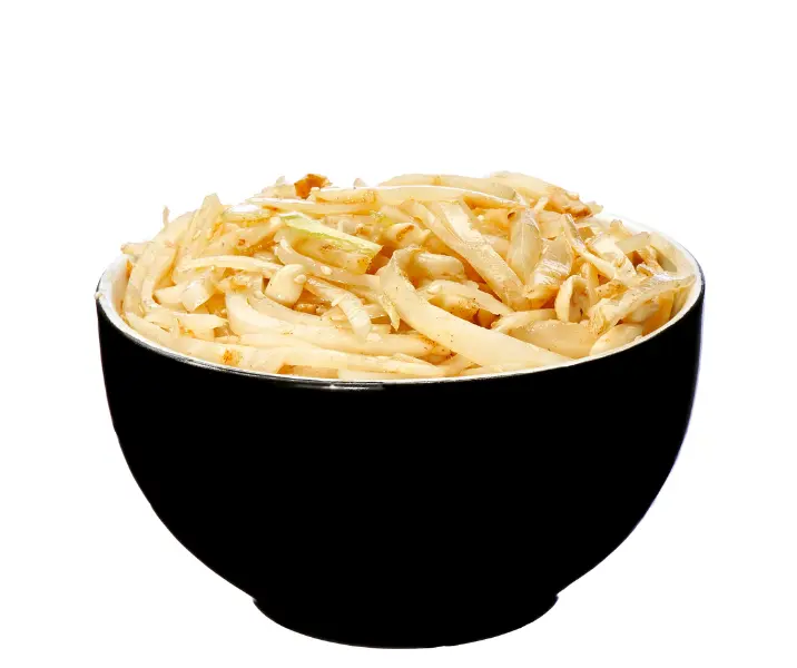 Ensalada de apio con manzana y maní