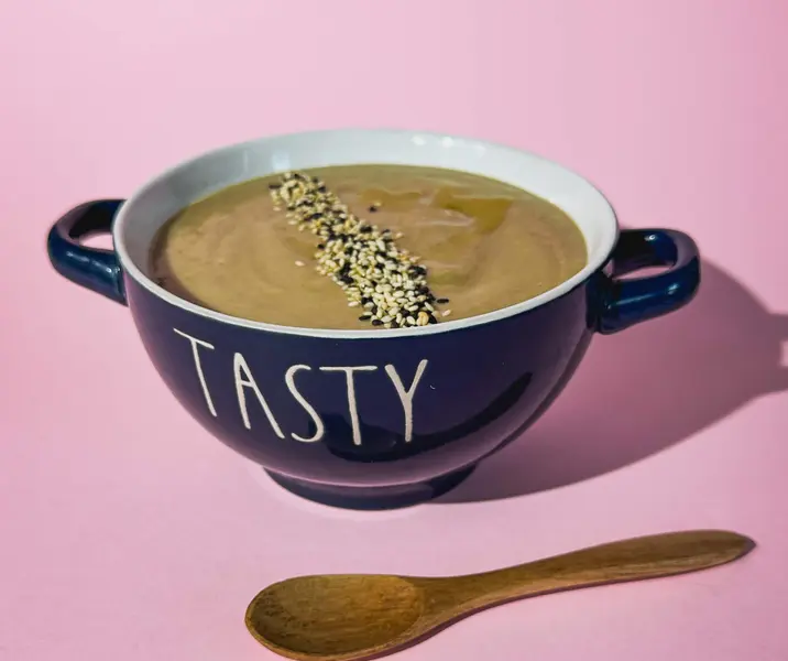 Crema de lentejas vegano