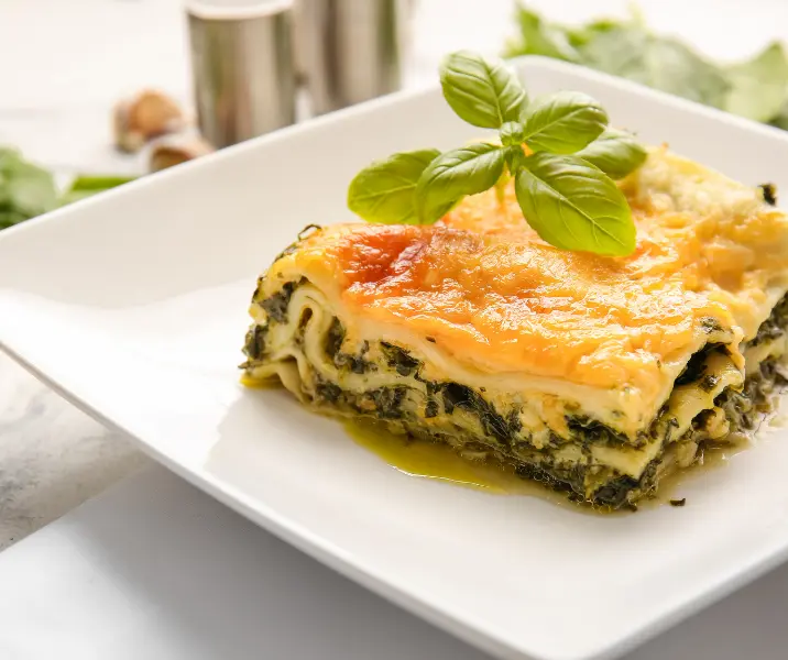 Lasaña de verduras vegano