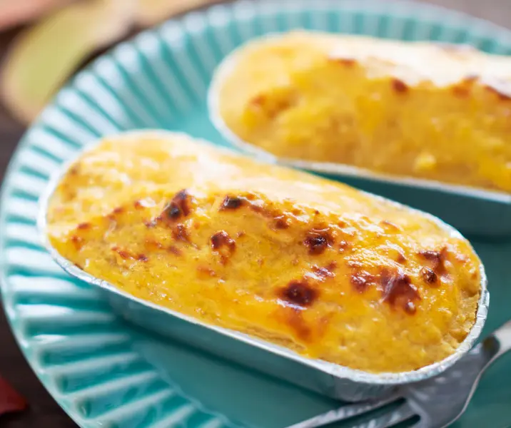 Pastel de arroz vegano