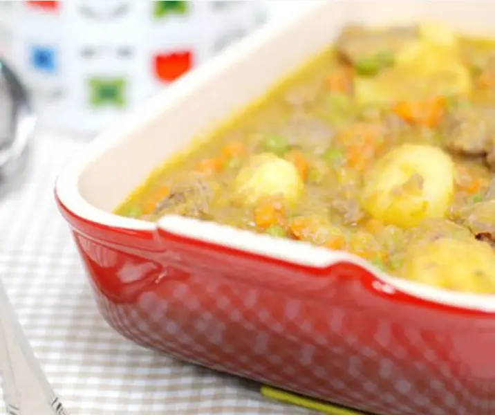 Guiso de carne a la jardinera thermomix