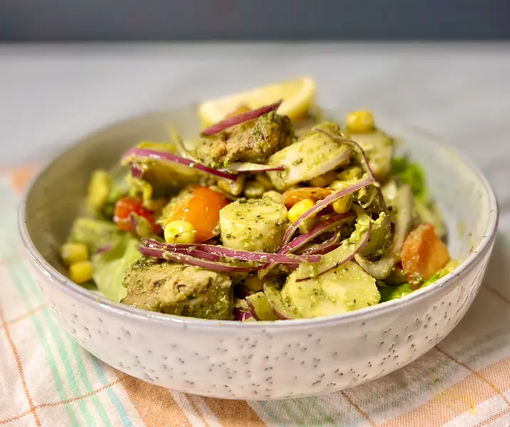 Salpicón alegre de pavo