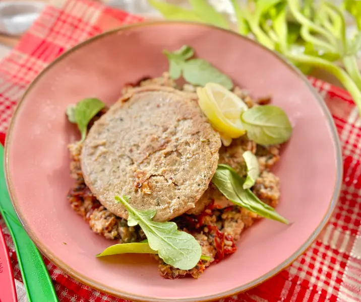 Croquetas de jurel con quinoto