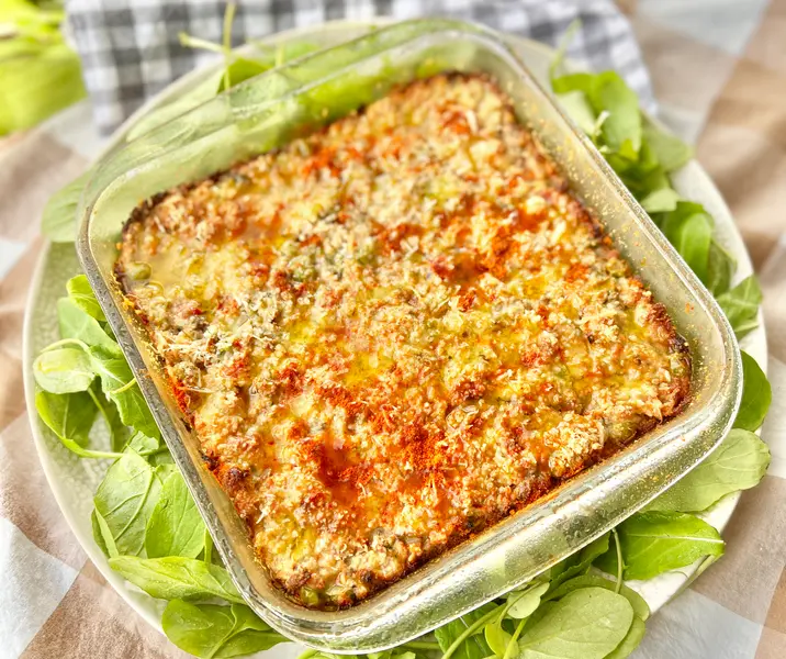 Budín de jurel ahumado