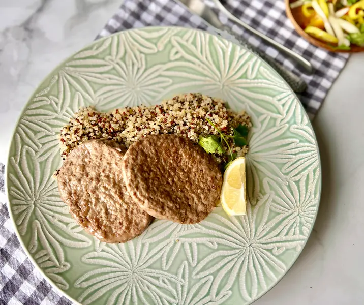 Hamburguesas con quínoa