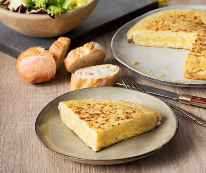 Tortilla de papas rápida thermomix