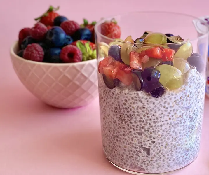 Pudín de chía sin gluten