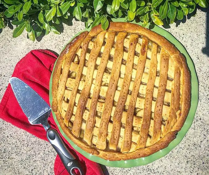 Kuchen de manzana sin gluten