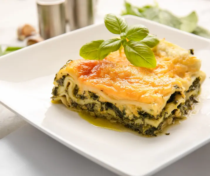 Lasaña de verduras sin gluten