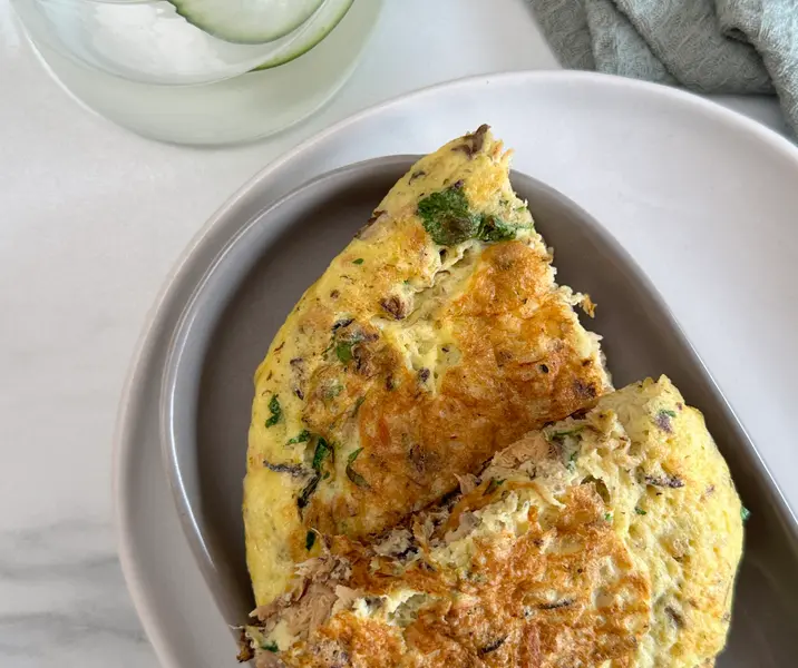 Tortilla de jurel sin gluten