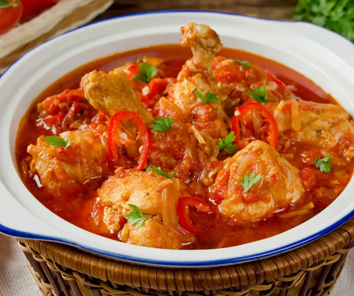 Cazuela de ave sin gluten