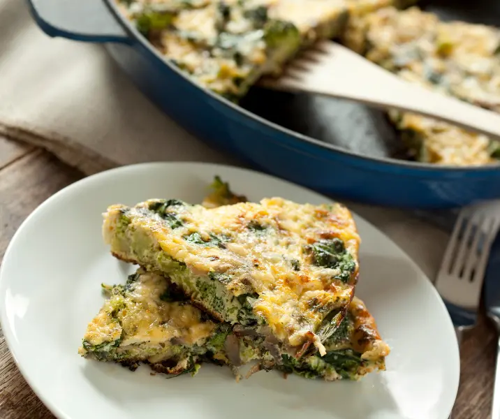 Tortilla de zapallos italianos sin gluten