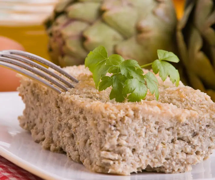 Chupe de alcachofas sin gluten