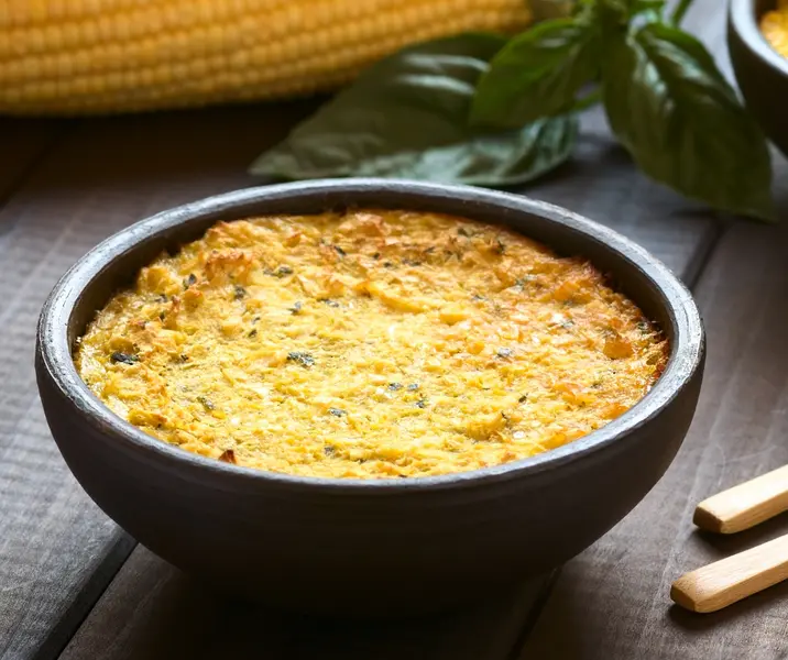 Pastel de choclo vegetariano sin gluten