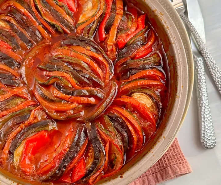 Ratatouille sin gluten
