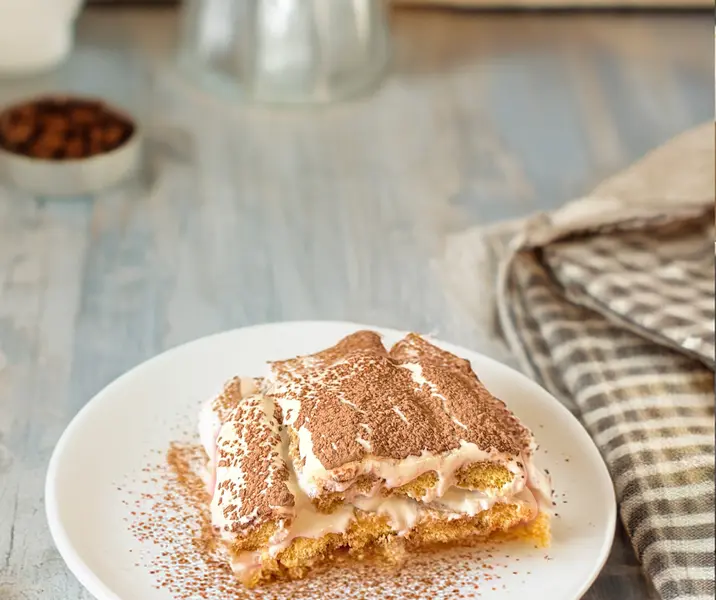 Tiramisú sin gluten