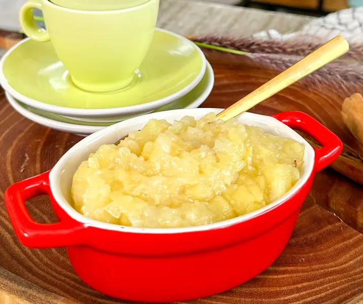 Manzanas cocidas sin gluten