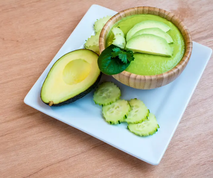 Palta con pepino sin gluten