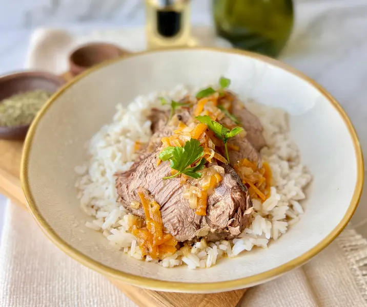 Choclillo a la olla con arroz