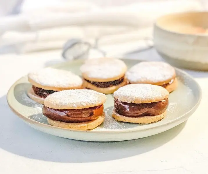 Alfajores chilenos sin gluten
