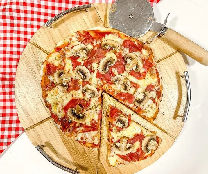 Pizza casera sin gluten