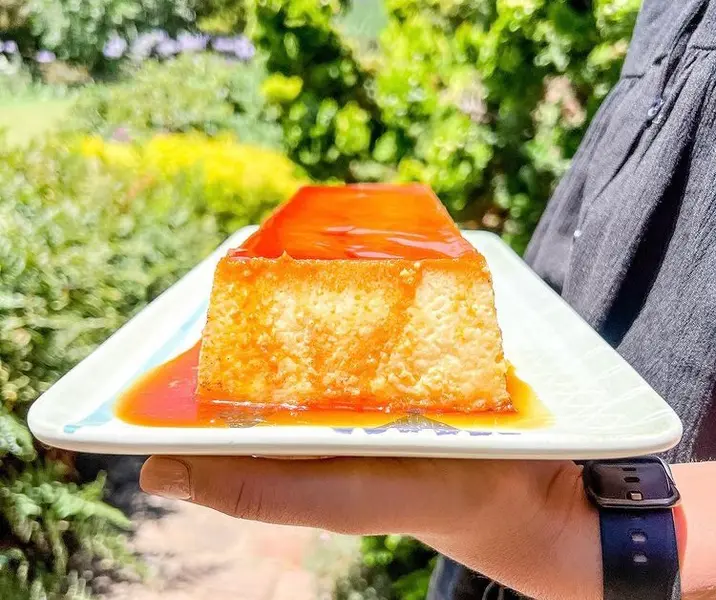Flan de caramelo sin gluten