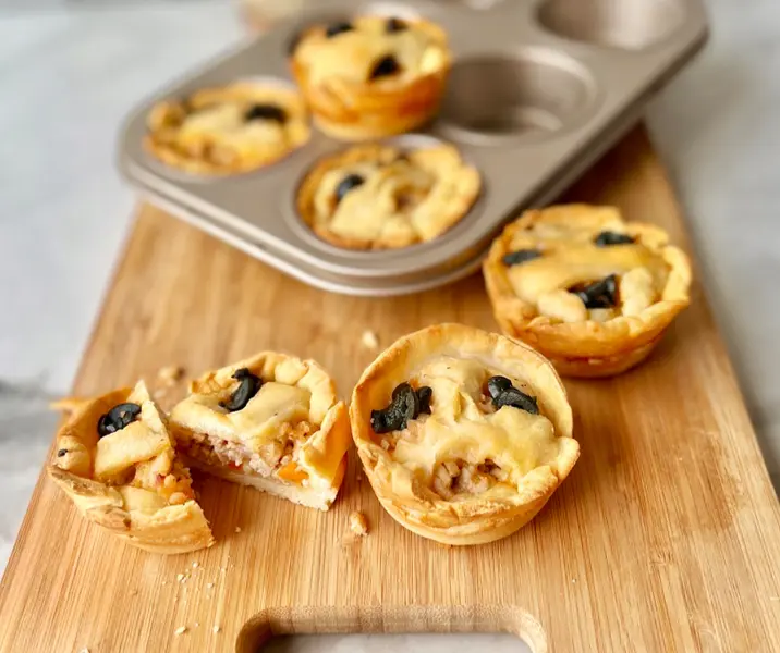 Caritas de horror rellenas de creppy pino