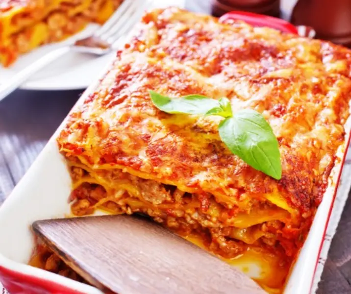 Lasaña de carne maría ayuda