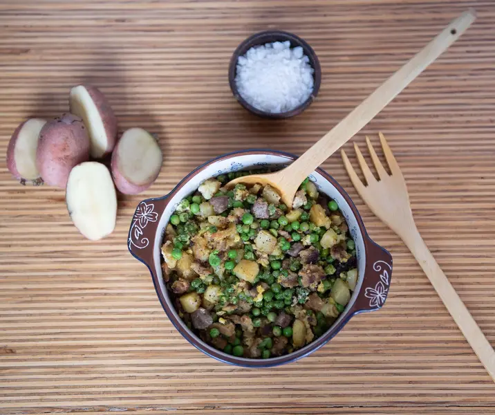 Fricasé de carne maría ayuda