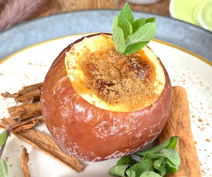 Manzanas asadas maría ayuda