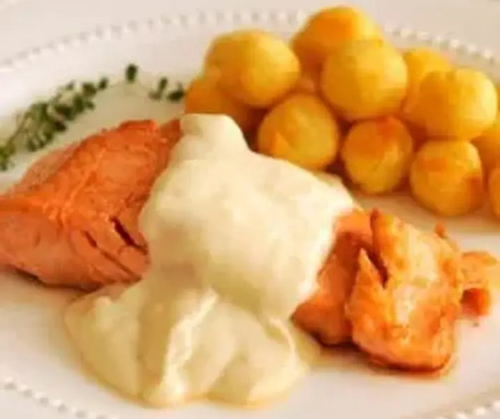 Reineta con papas duquesas maría ayuda