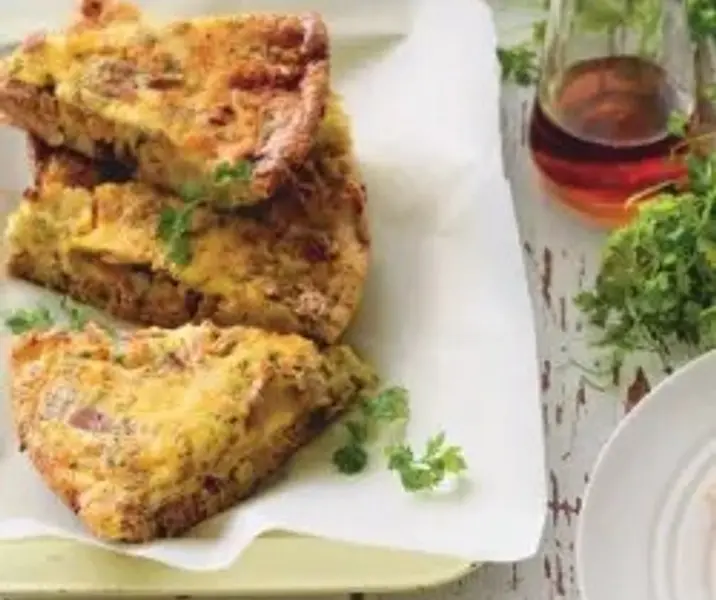 Tortilla de atún con papas duquesas maría ayuda