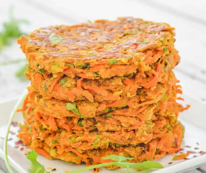 Tortilla de zanahoria con arroz maría ayuda