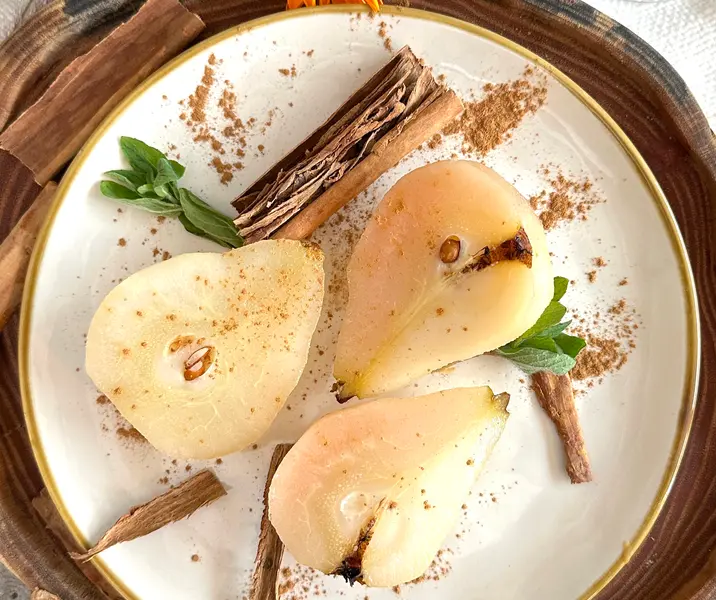 Peras cocidas maría ayuda