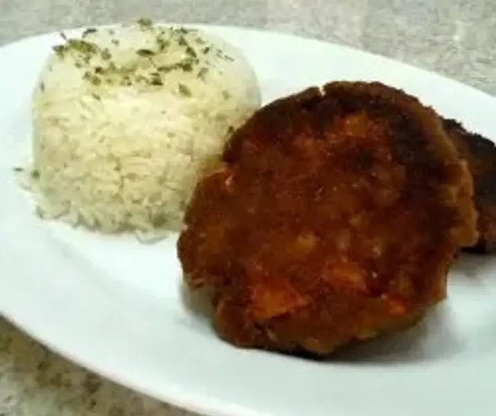 Hamburguesas con arroz maría ayuda