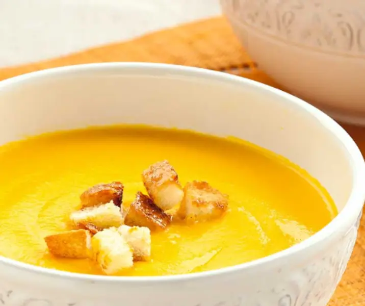 Crema de zanahoria y naranja thermomix