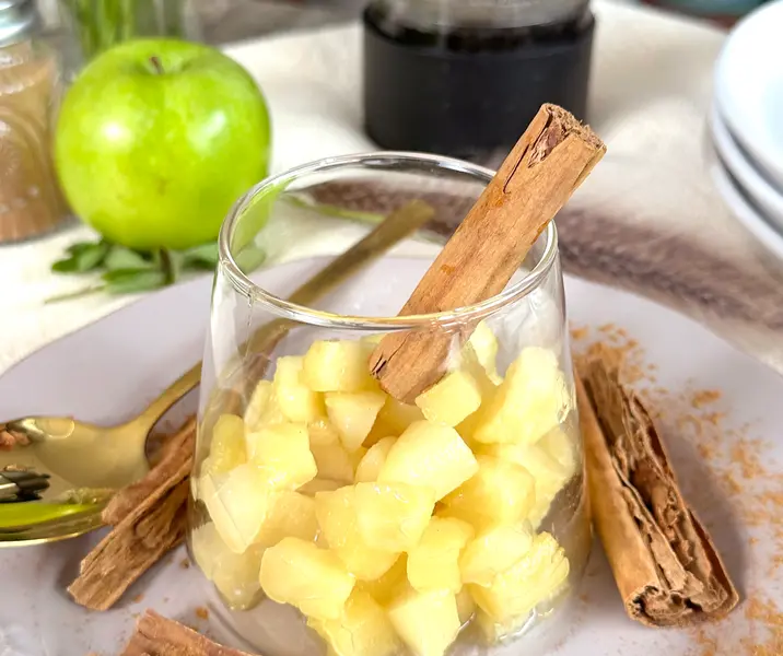 Manzanas y peras cocidas maría ayuda
