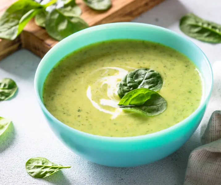 Crema de espinaca