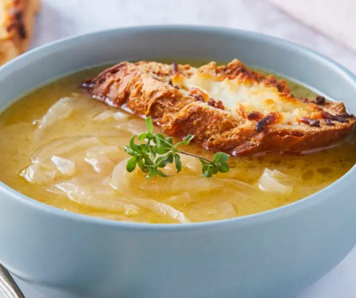 Sopa de cebolla thermomix