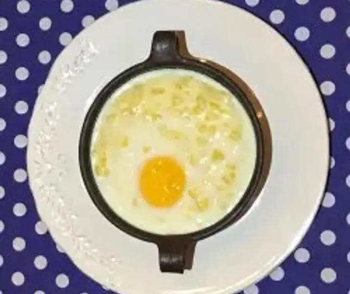 Choclo a la crema con huevo cocido maría ayuda