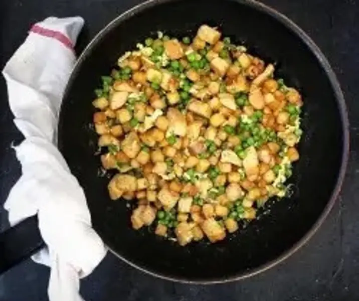 Fricasé vegetariano maría ayuda