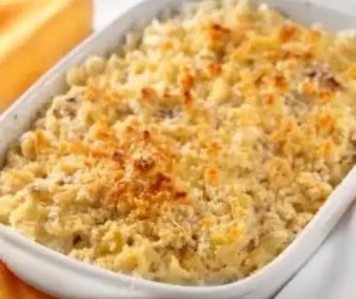 Guiso de corbatitas con atún gratinado maría ayuda