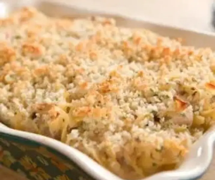 Budín de arroz con atún maría ayuda