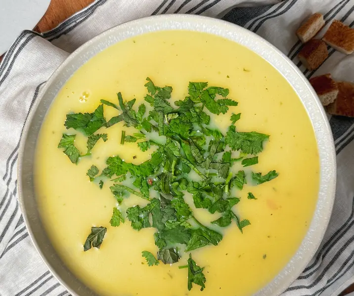 Crema lista de choclo