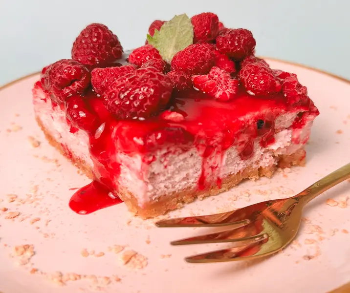 Raspberry Cheesecake.