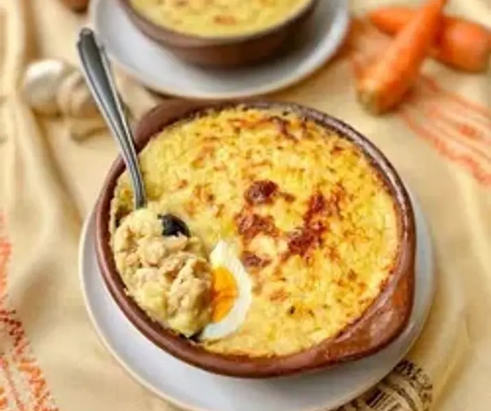 Pastel de papa con pavo maría ayuda