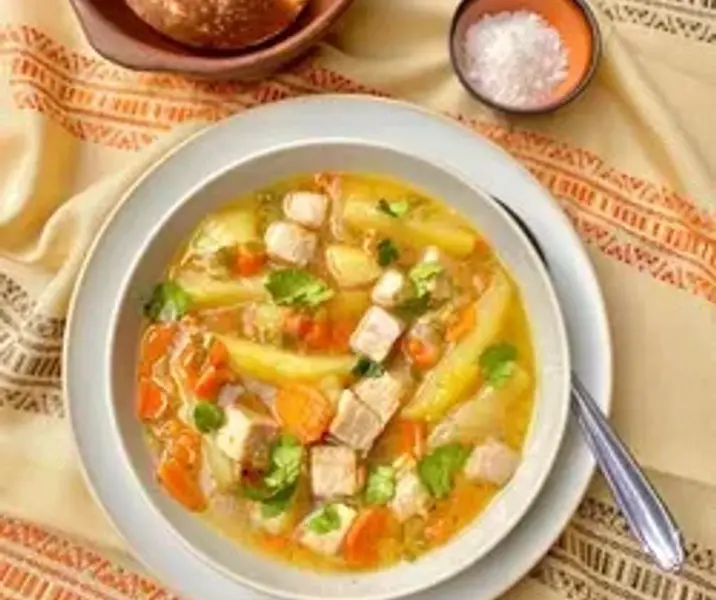 Ajiaco de pavo maría ayuda