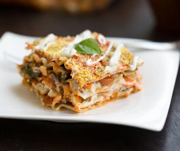 Lasaña de verduras bbb