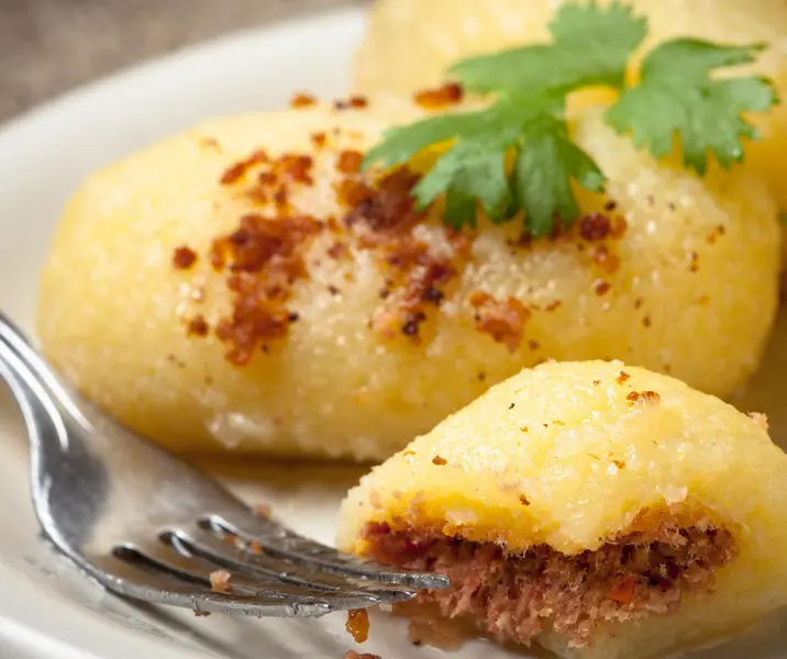 Papas rellenas con carne bbb